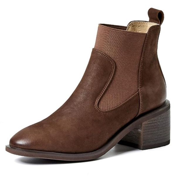 boots fanyuan vintage women ankle square thick high heels pointed toe genuine leather winter shoes for wome, Black
boots fanyuan vintage women ankle square thick high heels pointed toe genuine leather winter shoes for wome, Black