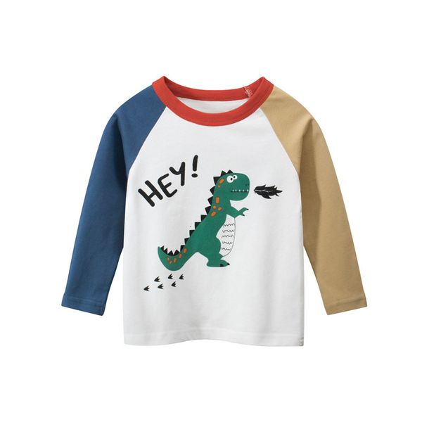 spring new products boys' long sleeve t-shirt dinosaur baby clothes children's bottom coat, Black;white
spring new products boys' long sleeve t-shirt dinosaur baby clothes children's bottom coat, Black;white