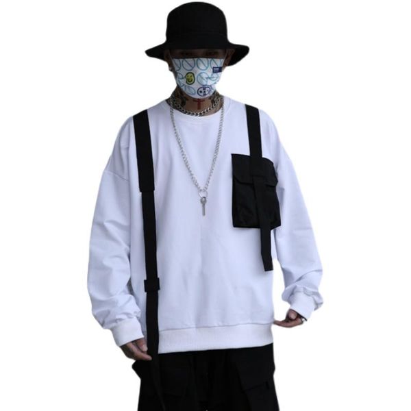 men's hoodies & sweatshirts fashion loose hoodie male hiphop patchwork black white color big pocket autumn spring
men's hoodies & sweatshirts fashion loose hoodie male hiphop patchwork black white color big pocket autumn spring
