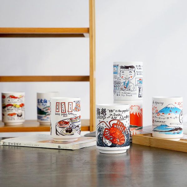 mugs japanese impression ceramic 300ml tea wine sushi sake cup family restaurant decoration travel gift friends mark
mugs japanese impression ceramic 300ml tea wine sushi sake cup family restaurant decoration travel gift friends mark