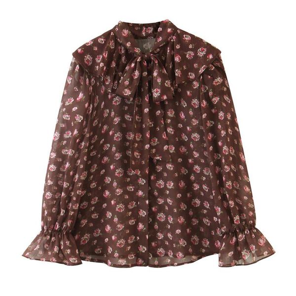 women's blouses & shirts blsqr casual long sleeve women blouse shirt 2021 autumn bow collar elegant work wear loose print, White
women's blouses & shirts blsqr casual long sleeve women blouse shirt 2021 autumn bow collar elegant work wear loose print, White