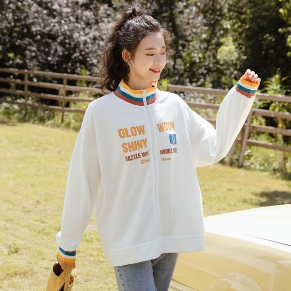 2021 spring new korean style fried street letter printing stand-up collar baseball uniform jacket student loose cardigan sweater, Black;brown
2021 spring new korean style fried street letter printing stand-up collar baseball uniform jacket student loose cardigan sweater, Black;brown