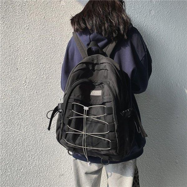 backpack large capacity drawstring women waterproof nylon schoolbag for college students couples multi-function travel
backpack large capacity drawstring women waterproof nylon schoolbag for college students couples multi-function travel