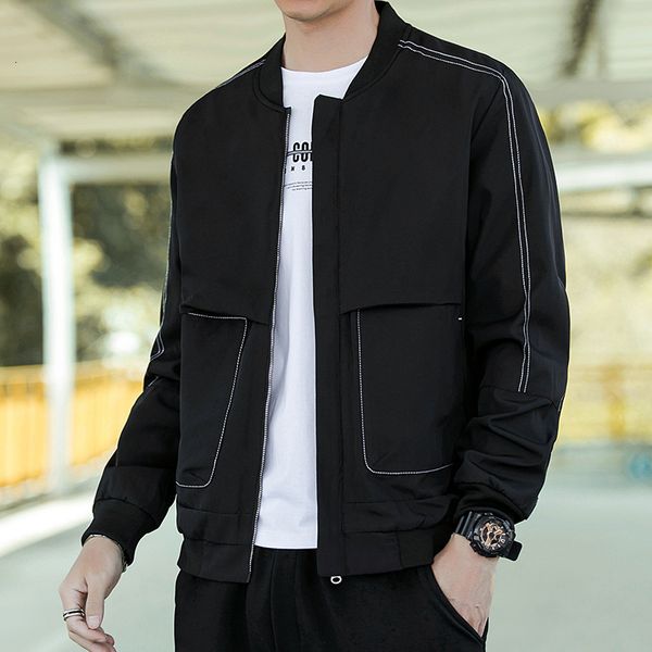 autumn 2021 new youth coat solid color men's casual fashion cool jacket, Black;brown
autumn 2021 new youth coat solid color men's casual fashion cool jacket, Black;brown