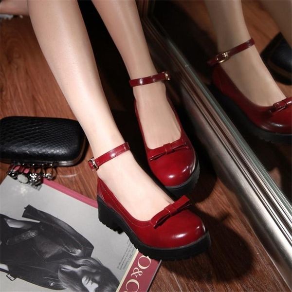 japanese loli sweet diary lolita round-headed shoes middle of heel four in thick women's bowknot kawaii jk cosplay b7wl, Black
japanese loli sweet diary lolita round-headed shoes middle of heel four in thick women's bowknot kawaii jk cosplay b7wl, Black