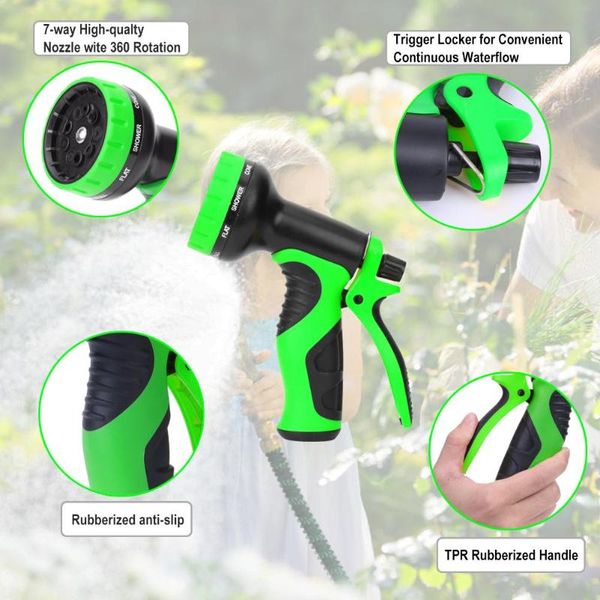 25ft-100ft garden car wash water gun high pressure expandable garden watering hose set for car washing cleaning lawn
25ft-100ft garden car wash water gun high pressure expandable garden watering hose set for car washing cleaning lawn