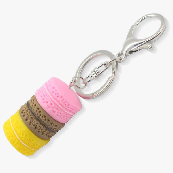 2021 fashion keychain creative stereo key chain pendant bag interior decoration aesthetic makaron doll machine supplies, Silver
2021 fashion keychain creative stereo key chain pendant bag interior decoration aesthetic makaron doll machine supplies, Silver