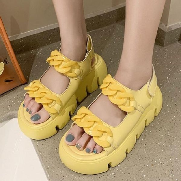 sandals 2021 summer fashion cool yellow platform women hook & loop casual white black flats shoes for
sandals 2021 summer fashion cool yellow platform women hook & loop casual white black flats shoes for
