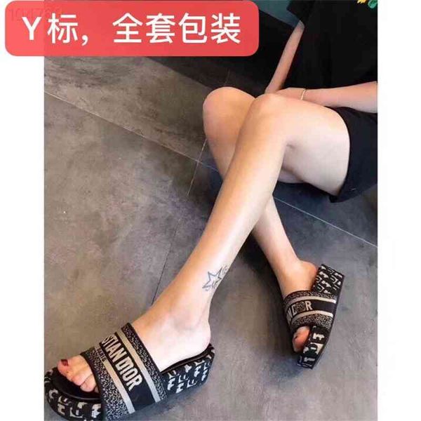 2021 new home d embroidered thick soled slippers net red raised beach open toe sandals for women p8wa zmm, Black
2021 new home d embroidered thick soled slippers net red raised beach open toe sandals for women p8wa zmm, Black