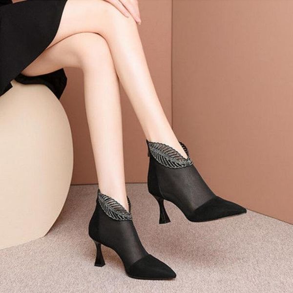 dress shoes 2022 spring&autumn women's mesh high heels fashion women pumps comfort female sandals womens, Black
dress shoes 2022 spring&autumn women's mesh high heels fashion women pumps comfort female sandals womens, Black