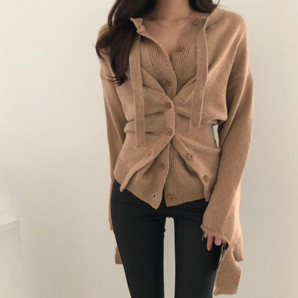 2021 elegant autumn winter sweaters pleated single-breasted women cardigan long slim fit knitted female db4y, Black
2021 elegant autumn winter sweaters pleated single-breasted women cardigan long slim fit knitted female db4y, Black