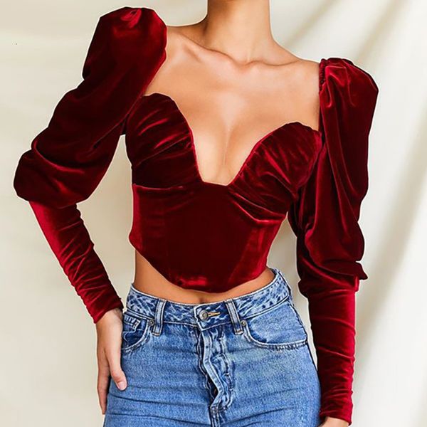 2021 New Female Autumn Square Turtleneck Princess Long Sleeve Open Velvet Sexy Burlap Short Burgundy Top 9ovc, White
2021 New Female Autumn Square Turtleneck Princess Long Sleeve Open Velvet Sexy Burlap Short Burgundy Top 9ovc, White