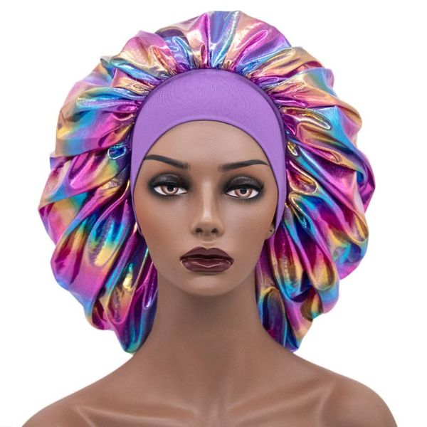 beanie/skull caps hanxi big stretch wide-brimmed night cap laser satin shower hat women hair care chemotherapy beanie, Blue;gray
beanie/skull caps hanxi big stretch wide-brimmed night cap laser satin shower hat women hair care chemotherapy beanie, Blue;gray