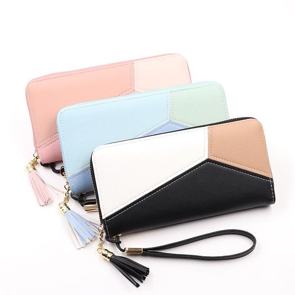 wallets fashion women long style multi-functional wallet purse fresh pu leather female clutch card holder, Red;black
wallets fashion women long style multi-functional wallet purse fresh pu leather female clutch card holder, Red;black