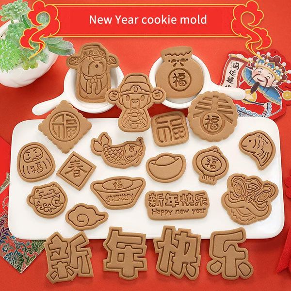 baking moulds mold for happy year spring festival biscuit cartoon 3d press icing cookie cutting tool
baking moulds mold for happy year spring festival biscuit cartoon 3d press icing cookie cutting tool