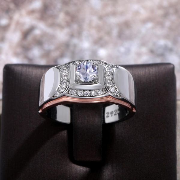 wedding rings punk male female white zircon stone ring rose gold silver color dainty round big engagement for women men, Slivery;golden
wedding rings punk male female white zircon stone ring rose gold silver color dainty round big engagement for women men, Slivery;golden