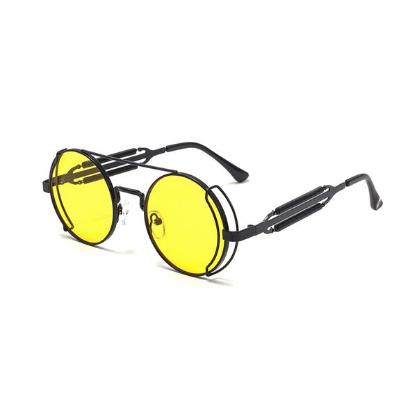 fashion carti cool sunglasses steampunk sunglasses for men women 3926 round frame retro spring leg sun glasses trendy europe and america ret, White;black
fashion carti cool sunglasses steampunk sunglasses for men women 3926 round frame retro spring leg sun glasses trendy europe and america ret, White;black