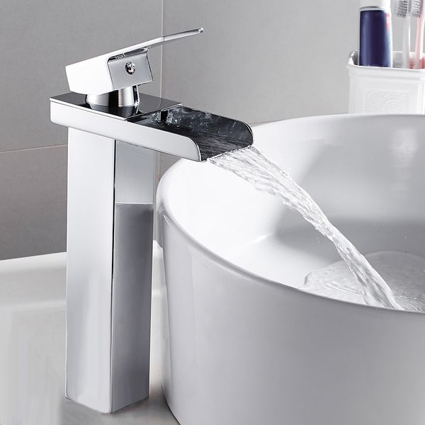 2021 new basin taps mixer sink height single lever chrome waterfall faucet wash bathroom pias cold water and c34
2021 new basin taps mixer sink height single lever chrome waterfall faucet wash bathroom pias cold water and c34