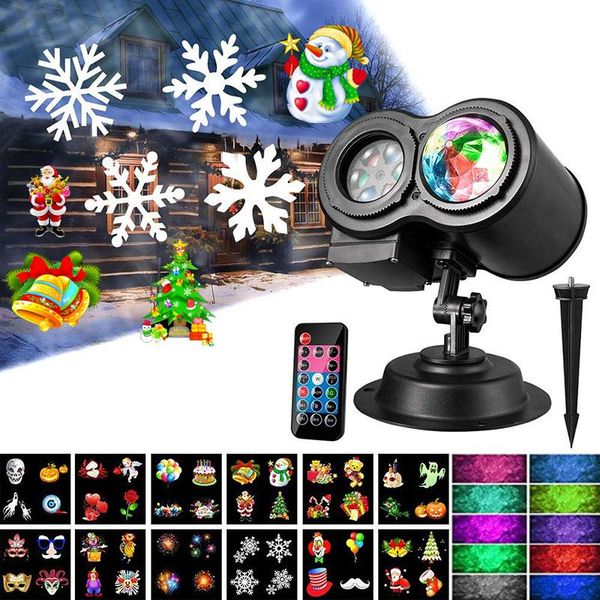 lawn lamps halloween christmas projector lights, samyoung 2-in-1 ocean wave snowflake led with 12 slides 10 colors, remote contro
lawn lamps halloween christmas projector lights, samyoung 2-in-1 ocean wave snowflake led with 12 slides 10 colors, remote contro