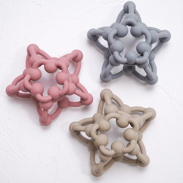 custom hight new born baby products hand catch ball safety easy to rinse reliable relief teething silicone teether little one
custom hight new born baby products hand catch ball safety easy to rinse reliable relief teething silicone teether little one