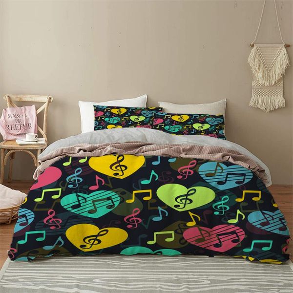 bedding sets 3d love heart duvet/quilt cover music note comforter pillowcase king full size home textiles 2/3pcs
bedding sets 3d love heart duvet/quilt cover music note comforter pillowcase king full size home textiles 2/3pcs