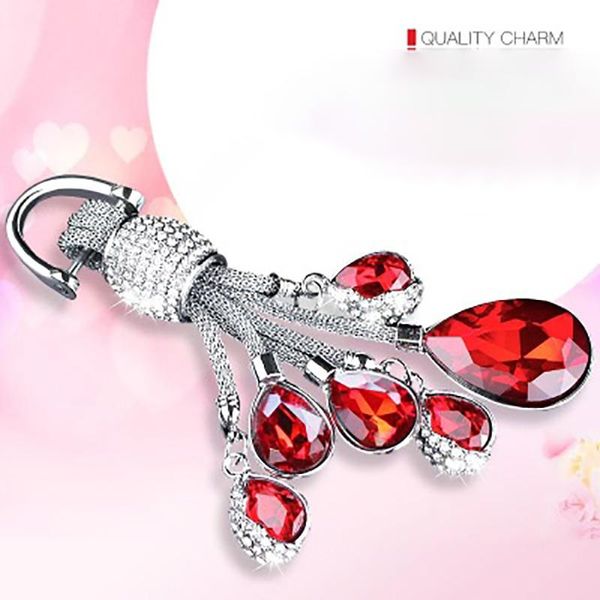 keychains car key chain high grade set diamond crystal pendant men and women hang decoration fashion creative style, Silver
keychains car key chain high grade set diamond crystal pendant men and women hang decoration fashion creative style, Silver