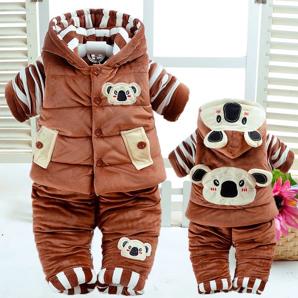 toddler boy clothes children's clothing baby boys warm suit kid's winter suede sets velvet thickening girls cotton koala, White
toddler boy clothes children's clothing baby boys warm suit kid's winter suede sets velvet thickening girls cotton koala, White