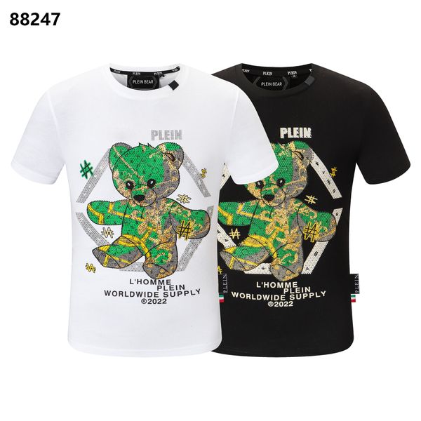 plein bear t shirt mens designer tshirts rhinestone skull men t-shirts classical hip hop streetwear tshirt casual tees pb 16551, White;black
plein bear t shirt mens designer tshirts rhinestone skull men t-shirts classical hip hop streetwear tshirt casual tees pb 16551, White;black