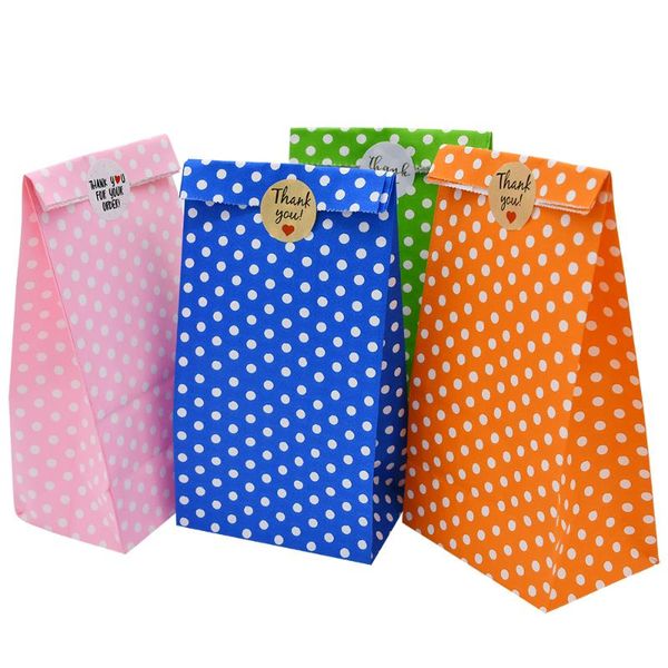gift wrap 5pcs bag colorful dots gifts packing box treat bread candy cookies bags kraft paper birthday party baking supplies
gift wrap 5pcs bag colorful dots gifts packing box treat bread candy cookies bags kraft paper birthday party baking supplies