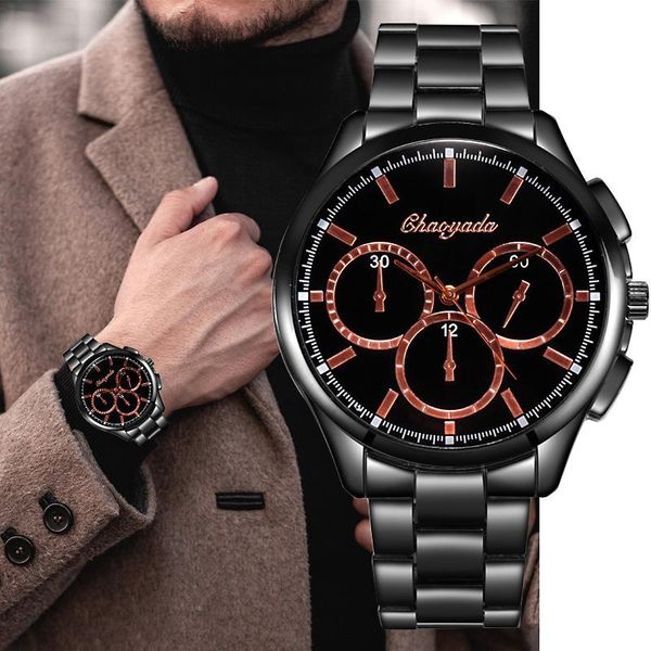 wristwatches relogios masculino chaoyada brand men watch quartz wristwatch mens luxury business sports male clock reloj hombre, Slivery;brown
wristwatches relogios masculino chaoyada brand men watch quartz wristwatch mens luxury business sports male clock reloj hombre, Slivery;brown