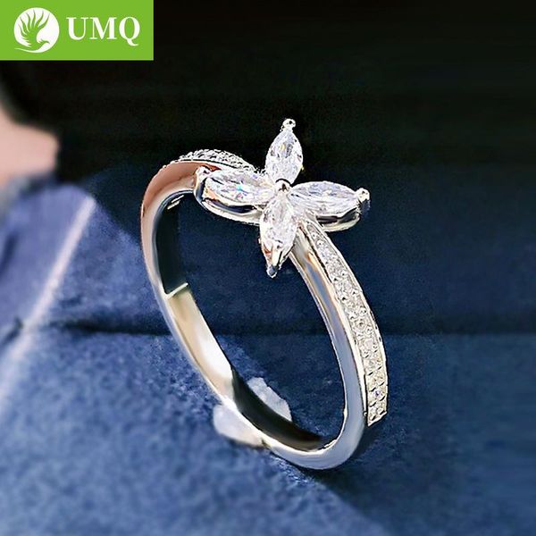 cluster rings umq 100% 925 sterling silver for women sparkling high carbon diamond flower wedding engagement party fine jewelry gifts, Golden;silver
cluster rings umq 100% 925 sterling silver for women sparkling high carbon diamond flower wedding engagement party fine jewelry gifts, Golden;silver