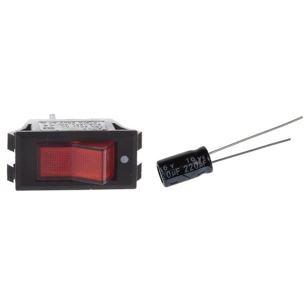 smart home control 10 pcs red neon light lamp on/off spst boat rocker switch with 50 220uf 16v electrolytic capacitor
smart home control 10 pcs red neon light lamp on/off spst boat rocker switch with 50 220uf 16v electrolytic capacitor