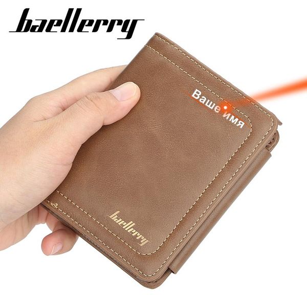 wallets baellerry casual men wallet leather trifold designer small multiple card slots men's purses &, Red;black
wallets baellerry casual men wallet leather trifold designer small multiple card slots men's purses &, Red;black