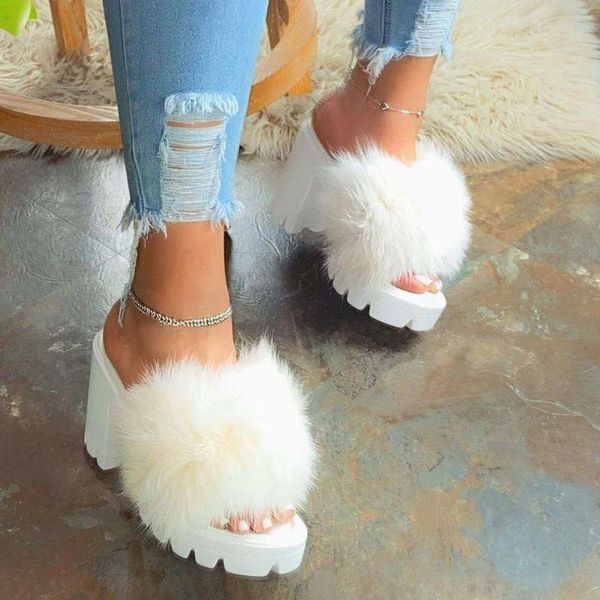 platform wedges heel slippers luxury designer women fur slippers solid fluffy furry slides outside shoes ladies outdoor new, Black
platform wedges heel slippers luxury designer women fur slippers solid fluffy furry slides outside shoes ladies outdoor new, Black