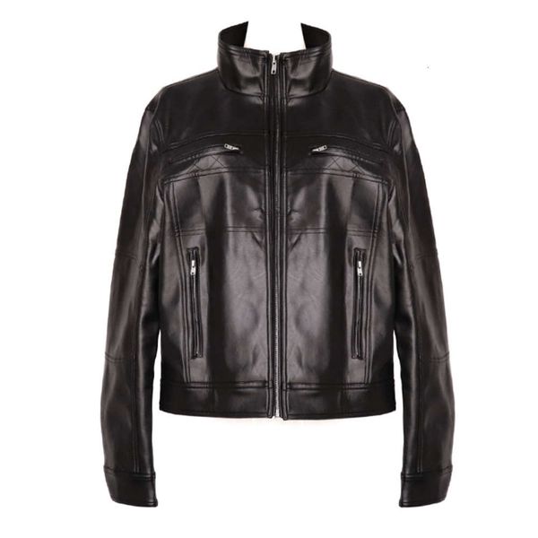 loose fit fashionable motorcycle short zipper stand collar men's pu leather jacket, Black;brown
loose fit fashionable motorcycle short zipper stand collar men's pu leather jacket, Black;brown