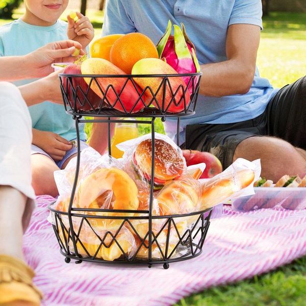 storage baskets iron 2 tier fruit basket vintage shelf vegetable organizer detachable sundries container kitchen accessories
storage baskets iron 2 tier fruit basket vintage shelf vegetable organizer detachable sundries container kitchen accessories