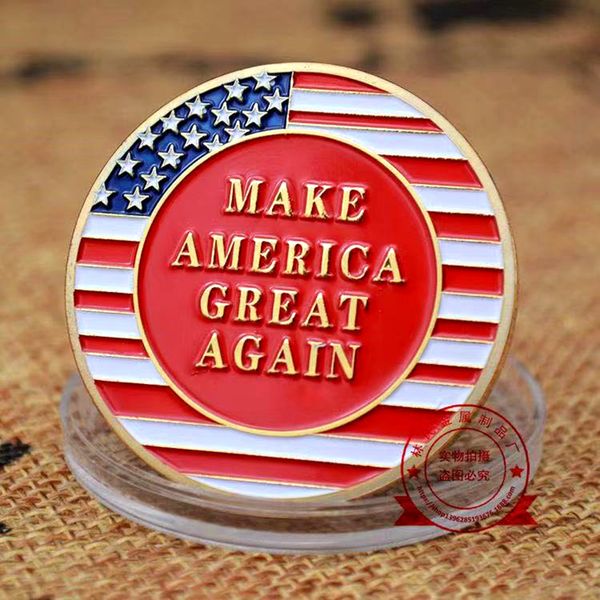 50pcs non magnetic donald trump craft in god we trust liberty make american great again gold plated souvenir coin
50pcs non magnetic donald trump craft in god we trust liberty make american great again gold plated souvenir coin