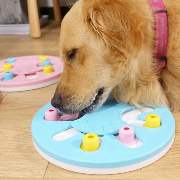 cat toys funny pet anti-choking slow food bowl feeding puzzle toy cats and dogs slowing game plate supplies i