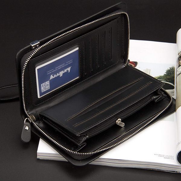 men pu long wallet cash credit card holder large capacity purse with strap men wallets carteira masculina, Red;black
men pu long wallet cash credit card holder large capacity purse with strap men wallets carteira masculina, Red;black