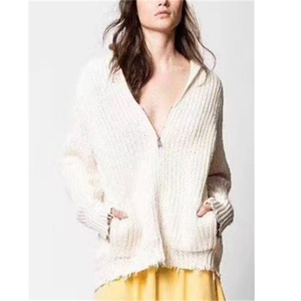 2021 new style zipper cardigan back gold thread embroidered sweater loose and fashionable 8ko7, White;black
2021 new style zipper cardigan back gold thread embroidered sweater loose and fashionable 8ko7, White;black