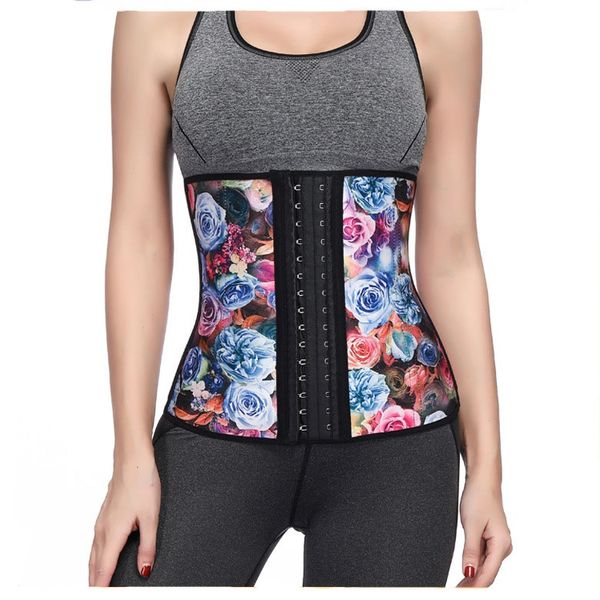 waist trimmer corset cincher latex fabric rose printing abdomen tummy shapewear 9 steelbones firm control slimming body shapers sauna sweat
waist trimmer corset cincher latex fabric rose printing abdomen tummy shapewear 9 steelbones firm control slimming body shapers sauna sweat