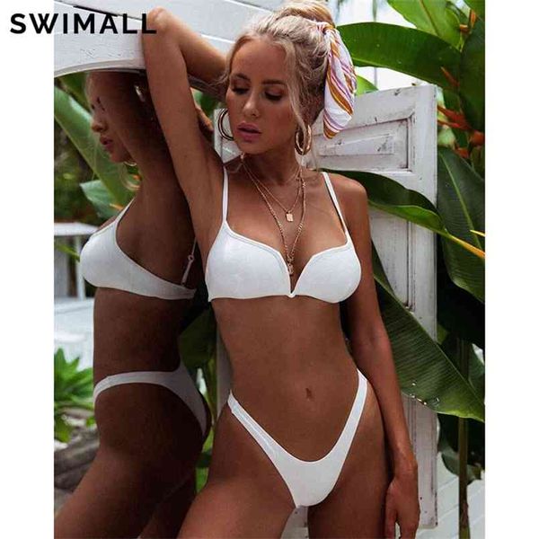 bikini solid v-neck swimsuit women push up set triangle swimwear summer bandage bathing suit brazilian biquini 210722, White;black
bikini solid v-neck swimsuit women push up set triangle swimwear summer bandage bathing suit brazilian biquini 210722, White;black