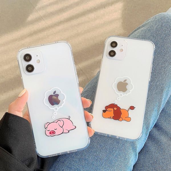 creative animal phone case for iphone 11 12 pro mini x xr xs max 8 7 plus se2020 clear shockproof lens protection cover
creative animal phone case for iphone 11 12 pro mini x xr xs max 8 7 plus se2020 clear shockproof lens protection cover