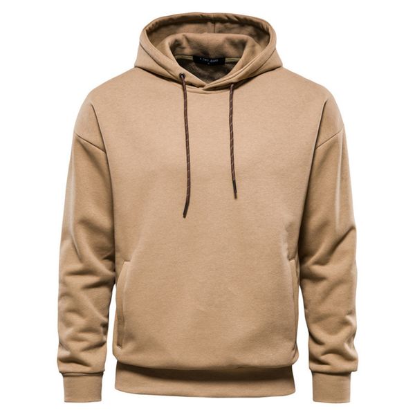 2021 autumn winter new casual solid color sports hoodie men's thickened cotton sweater, Black
2021 autumn winter new casual solid color sports hoodie men's thickened cotton sweater, Black