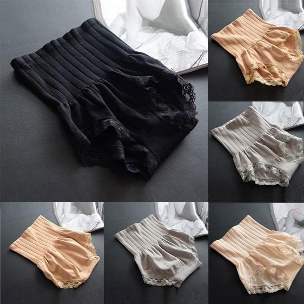 women's panties high-rise cotton women menstrual lace tighten abdomen lace-side soild color underwear seamless panty, Black;pink
women's panties high-rise cotton women menstrual lace tighten abdomen lace-side soild color underwear seamless panty, Black;pink