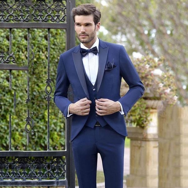 men's suits & blazers elegant one button blue mens suit dress wedding groomsman clothing for men 3 pieces roupa masculina lapel blazer, White;black
men's suits & blazers elegant one button blue mens suit dress wedding groomsman clothing for men 3 pieces roupa masculina lapel blazer, White;black