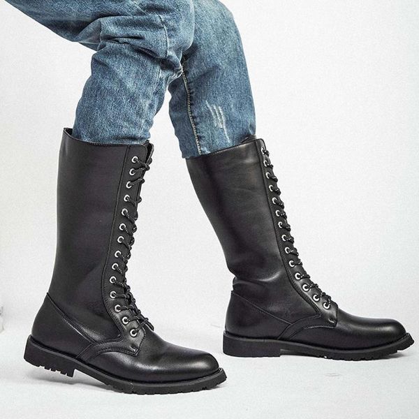 boots men motorcycle puleather calf boot man lace up black flats shoes winter outdoor non slip snow
boots men motorcycle puleather calf boot man lace up black flats shoes winter outdoor non slip snow