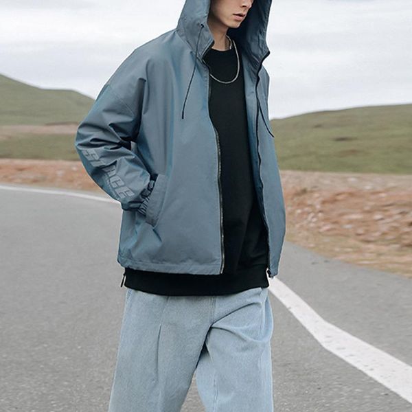 men's jackets autumn winter casual hooded reflective letter print male jacket coats techwear loose fashion clothing hip hop overwear to, Black;brown
men's jackets autumn winter casual hooded reflective letter print male jacket coats techwear loose fashion clothing hip hop overwear to, Black;brown