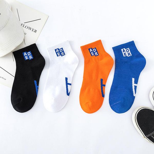 men's socks 3pairs ankle short street fashion cotton capital letter a bright orange blue big brand logo hipster foot sole funny feet, Black
men's socks 3pairs ankle short street fashion cotton capital letter a bright orange blue big brand logo hipster foot sole funny feet, Black