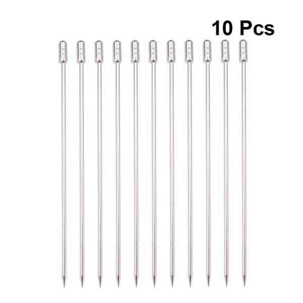 pcs 304 stainless steel picks reusable cylinder shaped cocktail dessert for dinner party bbq (silver) forks
pcs 304 stainless steel picks reusable cylinder shaped cocktail dessert for dinner party bbq (silver) forks